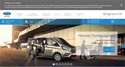 Desktop Screenshot of garagesavoy.ch